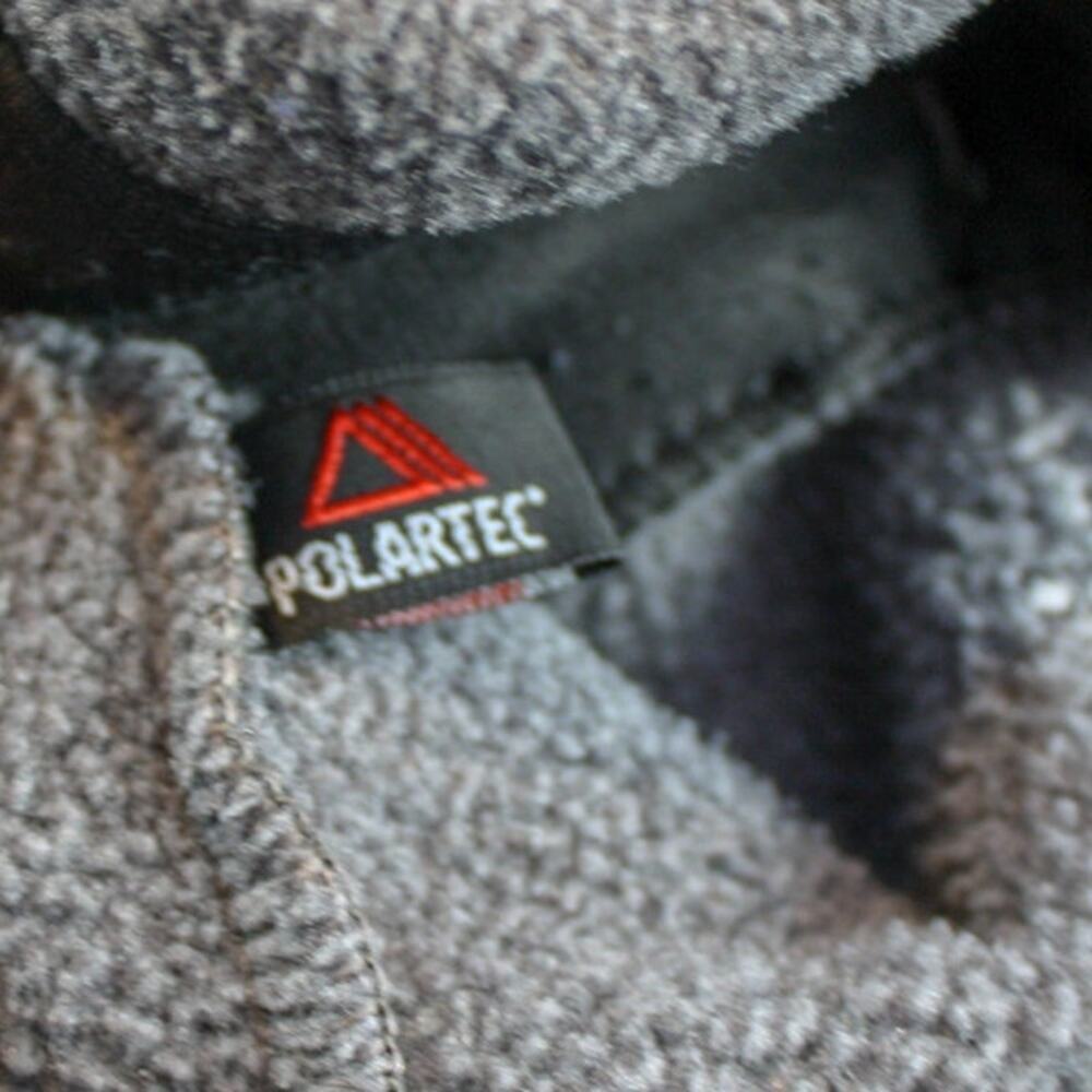 L.L. Bean Gray Polartek Full Zip Fleece Jacket Lightweight Outdoor M Reg - Picture 4 of 4